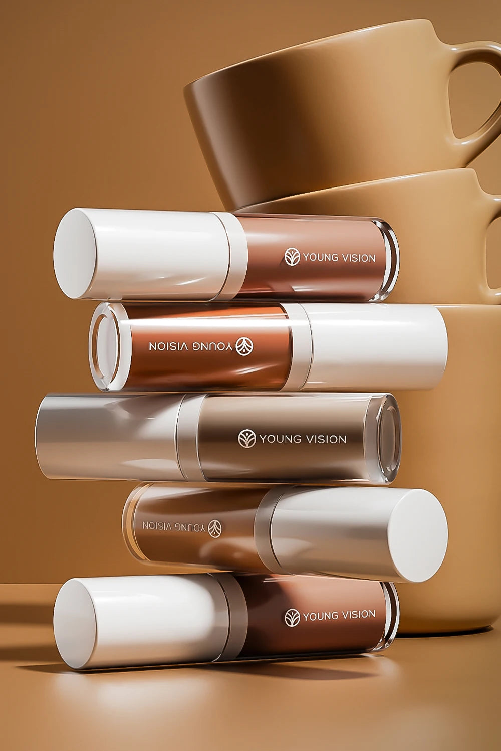 4-Color 3D Face Contour Liquid Bronzer Shade Smooth Highlight Mirror Lasting Natural Nose Shadow Waterproof Brighten Makeup