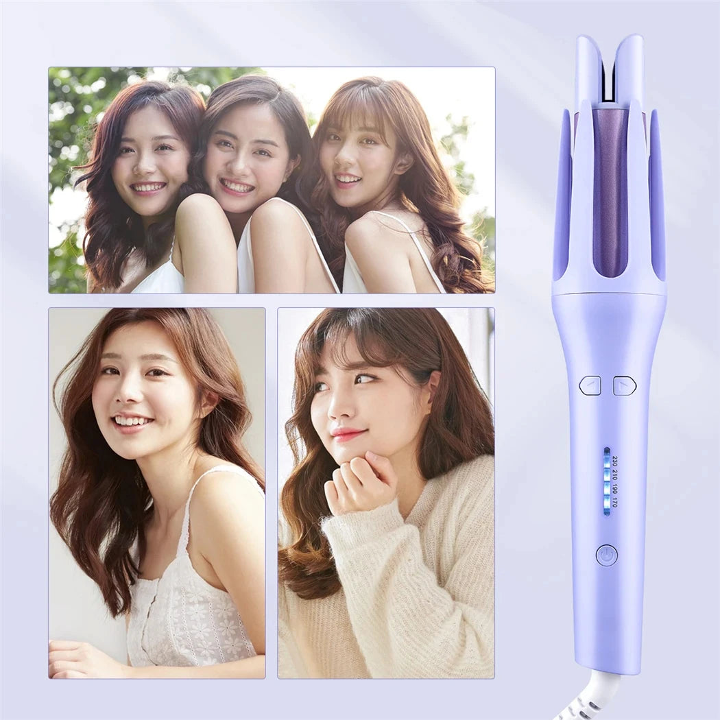 Tinsol 32mm Automatic Curling Iron Automatic Rotating Ceramic Curler Professional Curling Iron Curling Iron Curler