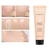 Natural Hydrating BB Cream Full-Coverage Foundation & Concealer, Color Correcting Tinted Moisturizer Cream Even Skin Tone Makeup