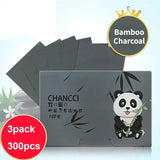 100/300pcs/6Packs Protable Face Oil Blotting Paper Matting Wipes Facial Cleanser Oil Control Oil-absorbing Face Cleaning Tools