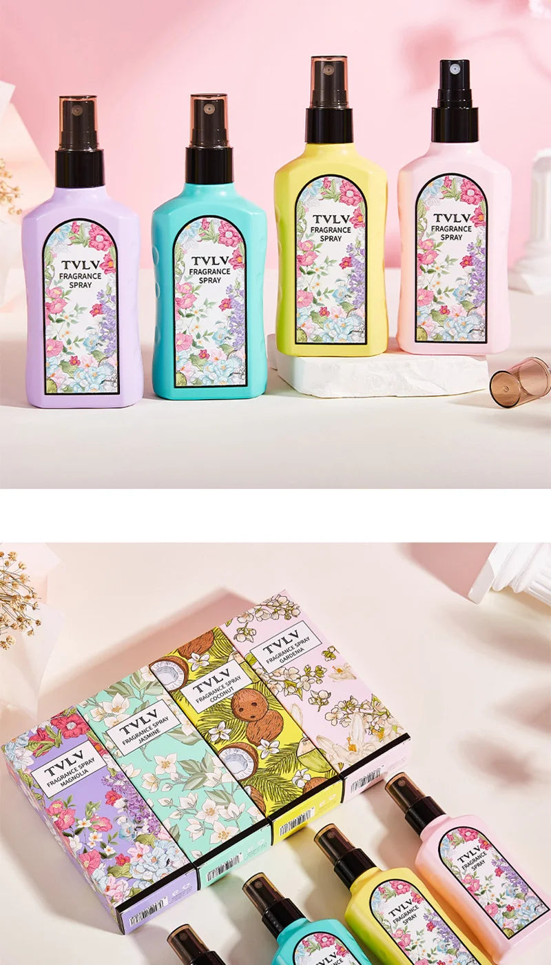 TVLV Jasmine Fragrance Spray -Long-lasting fragrance for women's clothing,odor removal, dreamy fresh and long-lasting light scen