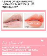 Moisturizing Lip Balm Original Lip Oil Gloss Care of the Lips Benetitnt for Lips Plumping Exfoliating Pink Plumping Gloss Oil