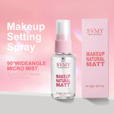 1/2pcs Star Flash Quicksand Makeup Setting Spray,Long-Lasting Makeup Fixer,Matte& Dewy Finish,Oil Control & Hydrating Waterproof