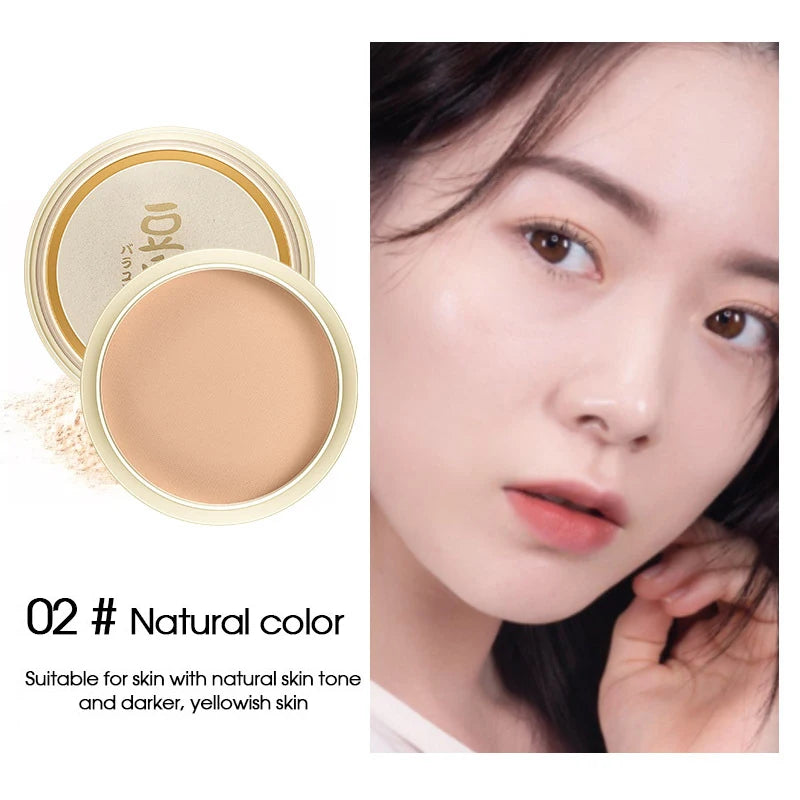Japanese concealer set makeup soy milk powder, whitening makeup, durable oil control and moisturizing powder