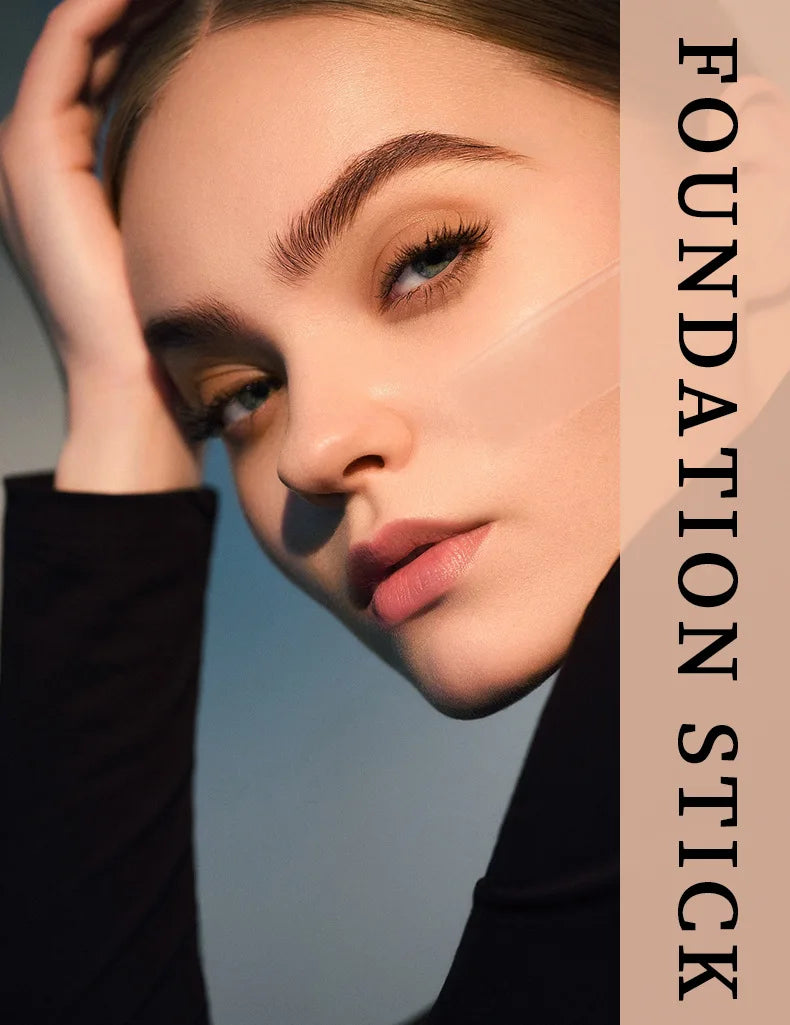 Eraser Foundation Stick Water Moist Light Concealer Foundation Covering Acne Scarring Dark Under-eye Circles Face Beauty Makeup