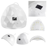 Nail Dryer Lamp UV Nail Polish Lamp Gel Curing Polishing Lamp for Gel Nails Gel Nail Polish Curing Dryer Home Salon Tool