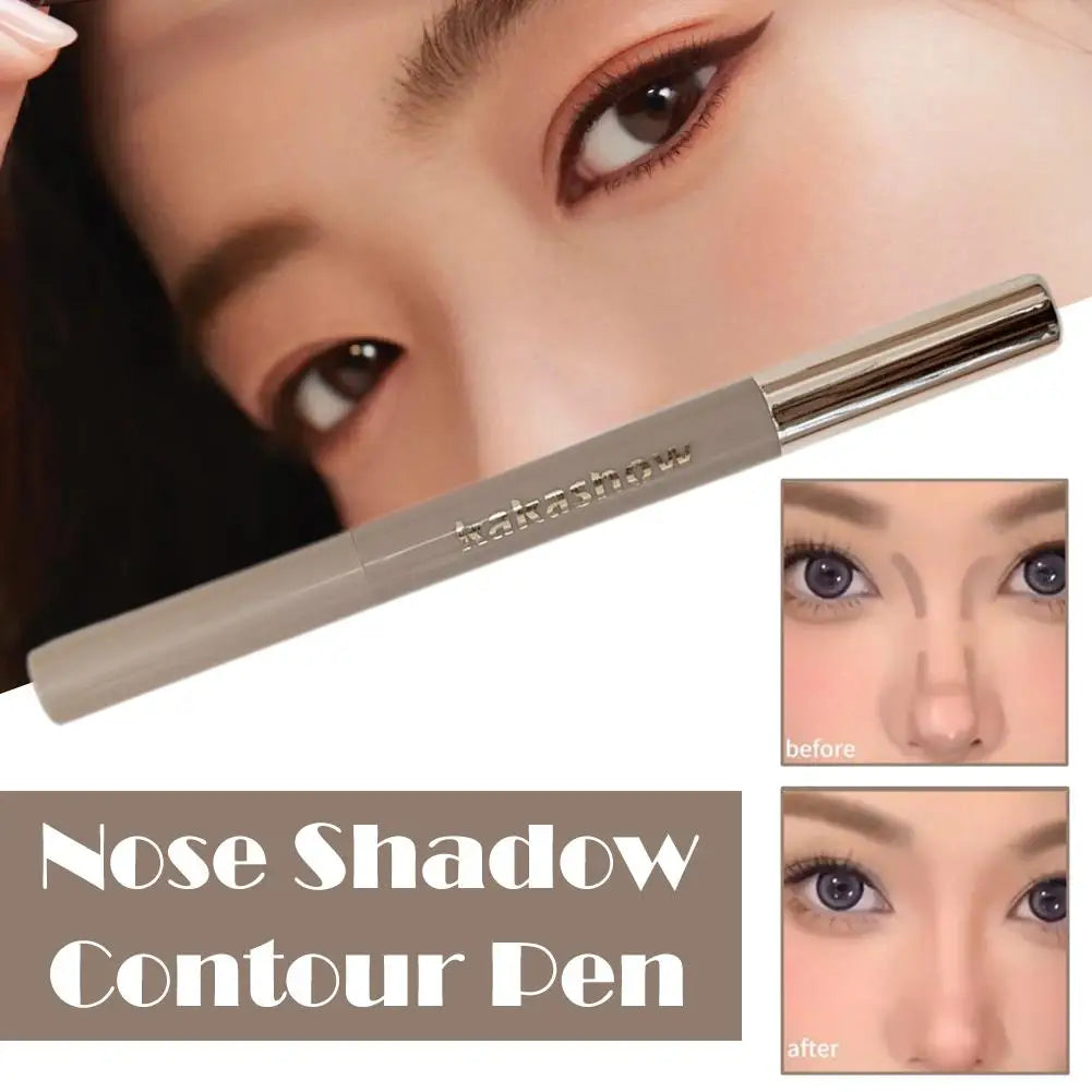 2in1 Contouring Pen With Brush Facial Contour Stick Makeup, Neutral Bronzer Makeup Sticks, 3D Contouring Stick For Face Body