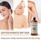 USDA Organic Coconut Oil for Skin Face Hair Cold-Pressed Sweet Almond Moroccan Argan Sunflower Seed Oil for Massage Moisturize