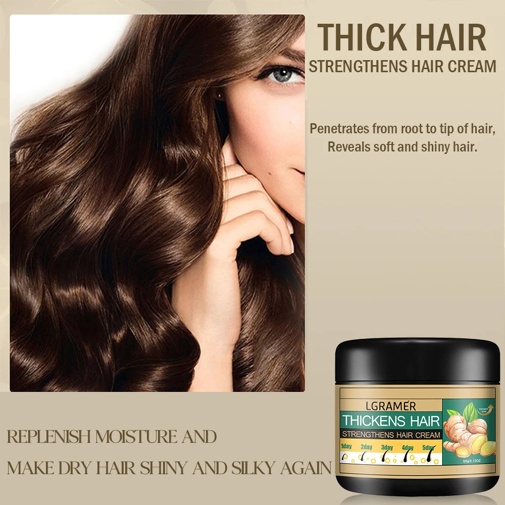 Ginger Hair Conditioner Improves Dryness and Branching Nourishes and Strengthens Hair Roots Moisturizes Hair Follicles Unisex