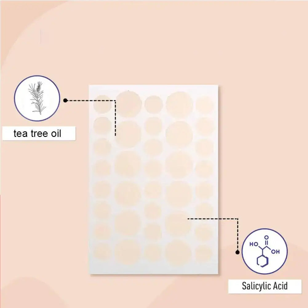 Invisible Pimple Patch Acne Stickers - Acne Removal, Skin Care Concealer For Face Spots, Fade Acne Pimples, Beauty Makeup Tools