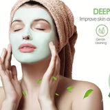 Original Facial Remove Blackhead Green Tea Solid Mask Treat Acne Blemish Black Dots Clean Stick Cream Shrink Pores Skin Care  ﻿