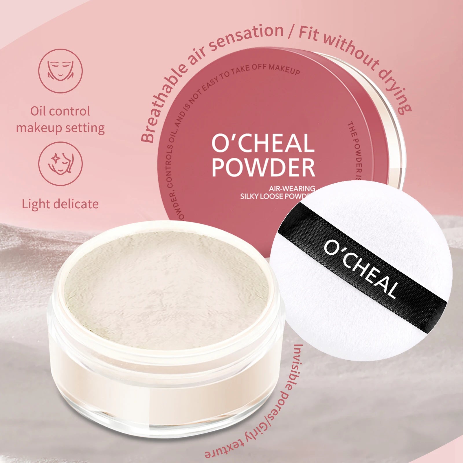 OCHEAL CC Cream Cushion Foundation Cream Long Lasting Moisturizing Concealer Foundation BB Cream For Face Makeup Concelear