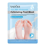 SADOER  Exfoliating Feet Mask Exfoliating Foot Peel Mask Socks Pedicure Peeling Dead Skin Remover Feet Mask Peel Moisturizing