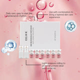 0.2MM Microneedle 2 Tools + 6 Bottles Korean Moisturizing Renewal Set, Firming & Anti-Fine Lines Daily Skin Care Essence