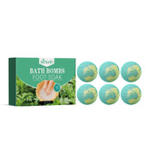 Bubble Bath Ball Flowers Scent Body Bathing Cleaning Relaxing Natural Herbal Essential Oil Anti Dry Cracking Foot Spa