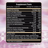 Powerful Marine Collagen - with Hyaluronic Acid, Biotin & MSM - Skin, Nails & Joint Health, Anti-Aging, Boost Energy