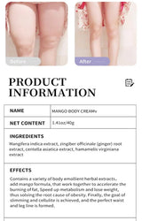Fast Slimming Cream Weight Loss Remove Cellulite Sculpting Fat Burning Massage Firming Lifting Quickly Niacinamide Body Care 40g