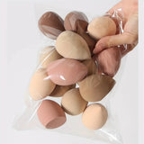5/10Pcs Ombre Makeup Sponge Set, Vegan Latex-Free Soft Blender, Dual Use Liquid Powder Foundation, Travel Size All Skin Types