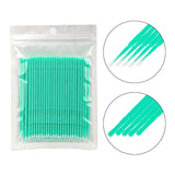 100PCS/Bag Bamboo Eyelash Extension Cleaning Swabs Lash Lift Glue Remover Applicators Microblade Makeup Micro Brushes Tools