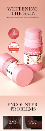 Niacinamide Whitening Cream Stick Remove Dark Spots Bleaching Private Parts Underarm  Brighten Butt Knee Inner Thigh Body Care