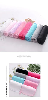 Makeup Remover Pads Reusable Cotton Pads Makeup Eraser Microfiber Facial Towel Face Cleaner Cleaning Wipes Skincare Beauty Tools