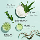 Sea Salt Spray, Suitable for Adult Men and Women, Liquid Hair Styling Product, Contains Moisturizing Aloe Vera and Seaweed Formula, Suitable for Dry Hair, Moisturizing and Refreshing