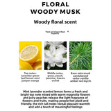 100ml Citrus Aromatic Unisex Fragrance Mist Fresh Fruity Woody Scent Vibrant Refreshing Body Spray Daily Perfume Daily Use