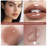 Moisturizing Lip Butter Balm 4 Counts/set Hydrating Lip Balm Plumping Lip Oil Lip Stick Glossy Lip Glaze Stick Plumping Lip Cosm