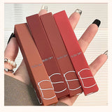 TX010 Thin Tube Matte Lipstick Waterproof Sweatproof Long-Lasting Makeup Resistant Dual Use on Lips And Cheeks
