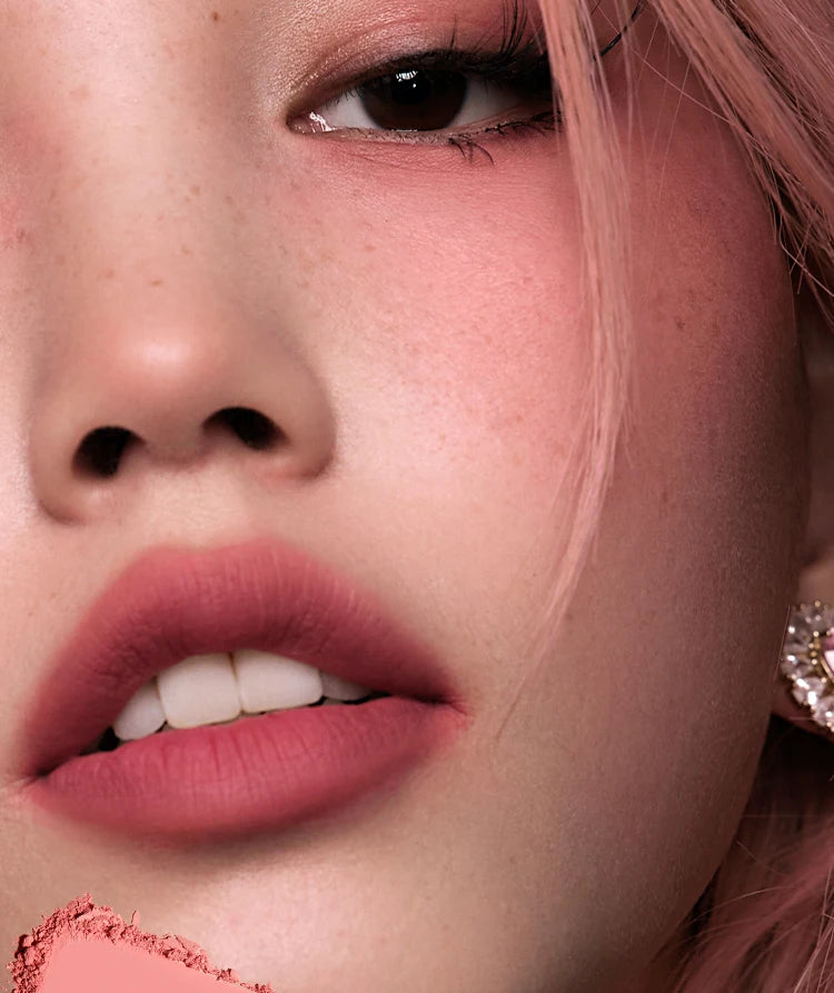 Kaleidos Blush Palette Makeup Waterproof Matte Finish For Cheek Facial Blusher On Vegan Korean Cosmetics Cruelty Free