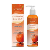 Persimmon Shower Gel Persimmon Extract For Men and Women Gentle on All Skin Types Deodorizing Soap Rose Scent