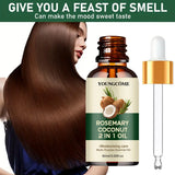 Rosemary Oil Hair Essential Coconut Oil Improve Hair Loss And Nourishes Strengthen Hair Roots Scalp Treatment Hair Care