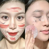 Makeup Remover Cotton Pads Disposable Soft Rounds Dual-Sided Breathable Facial Cleansing for Daily Use & Nail Polish Remover