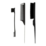 3pcs/lot Double Sided Edge Control Hair Comb Hair Styling Hair Brush Accessories New Brush Comb Styling Partition Comb