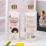1000ml Lavender Kojic Acid AHA Shower Gel Deep Cleansing Brighten Skin Scrub Body Wash Exfoliator Body Care Fragrance Skincare