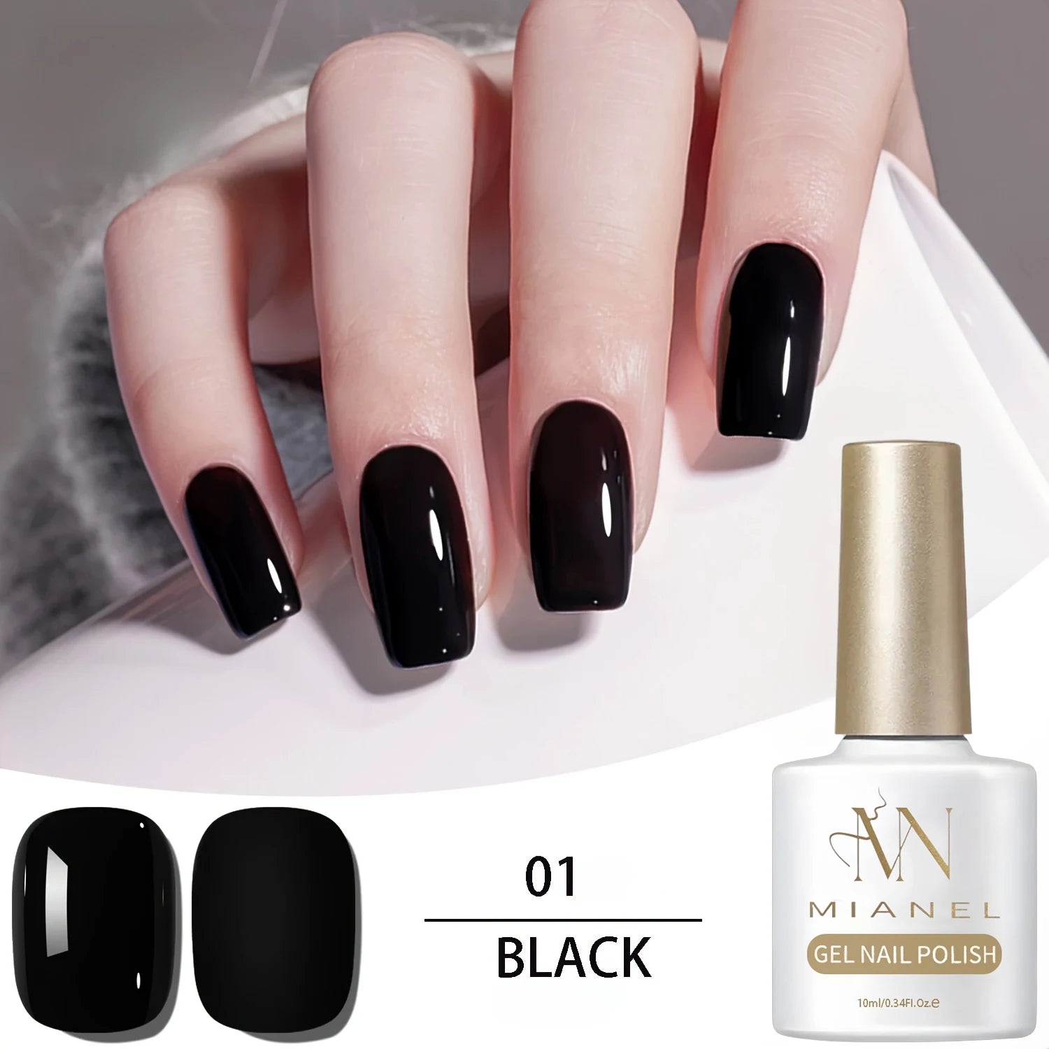 MIANEL Autumn Gel Nail Polish Adhesive Burst Flash Broken Diamond Halloween Christmas Nails Art Kit for Professional Use