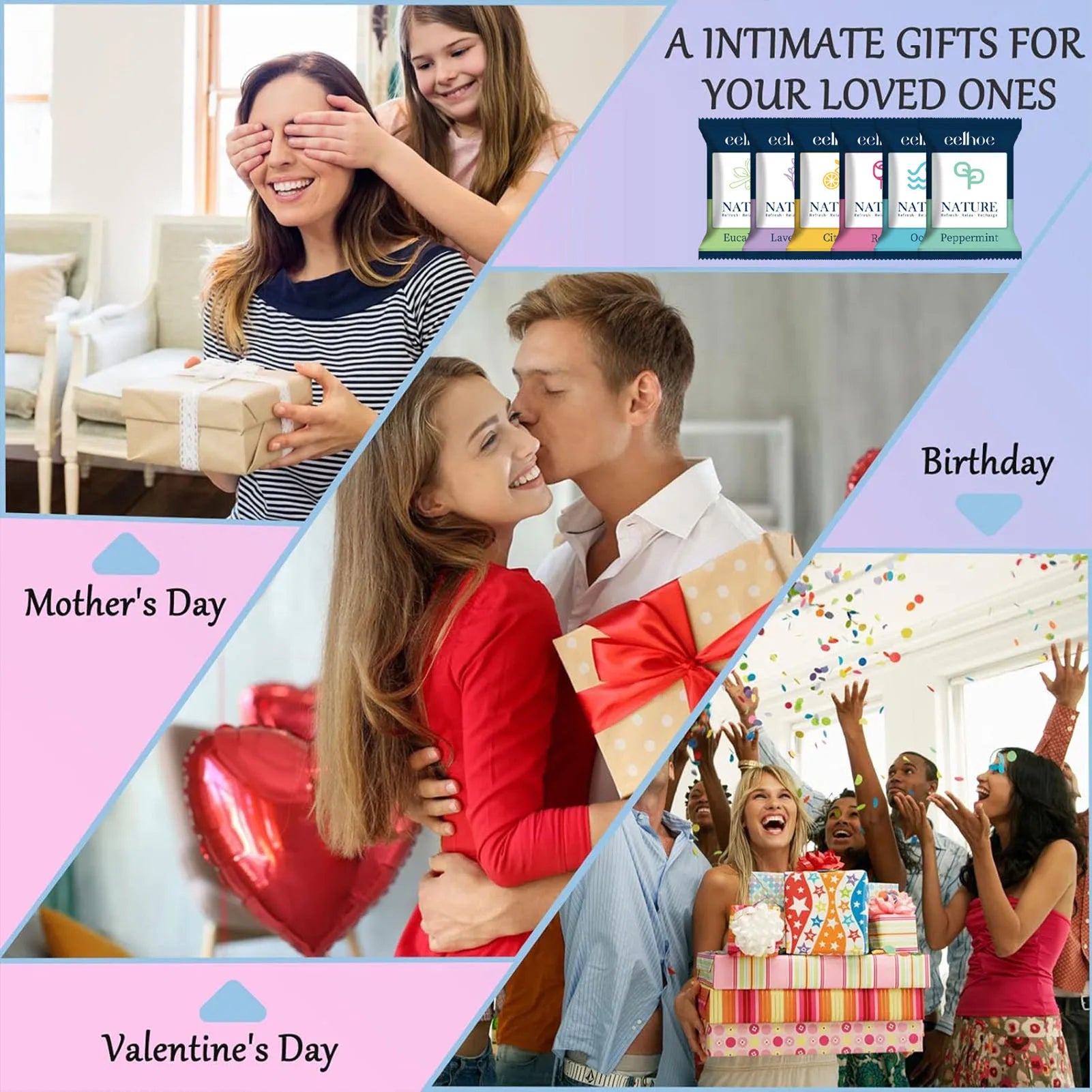 Aromatherapy Shower Steamers Long-lasting Fragrance Nighttime Shower Tablets Bath Bombs for Bathbombs Spa Relaxation Gifts