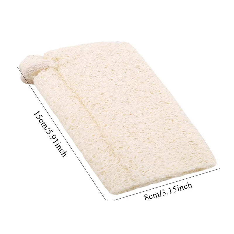 1/3pcs Organic Loofahs Loofah Spa Exfoliating Scrubber Natural Luffa Body Wash Sponge Remove Dead Skin Made Soap Dishwashing