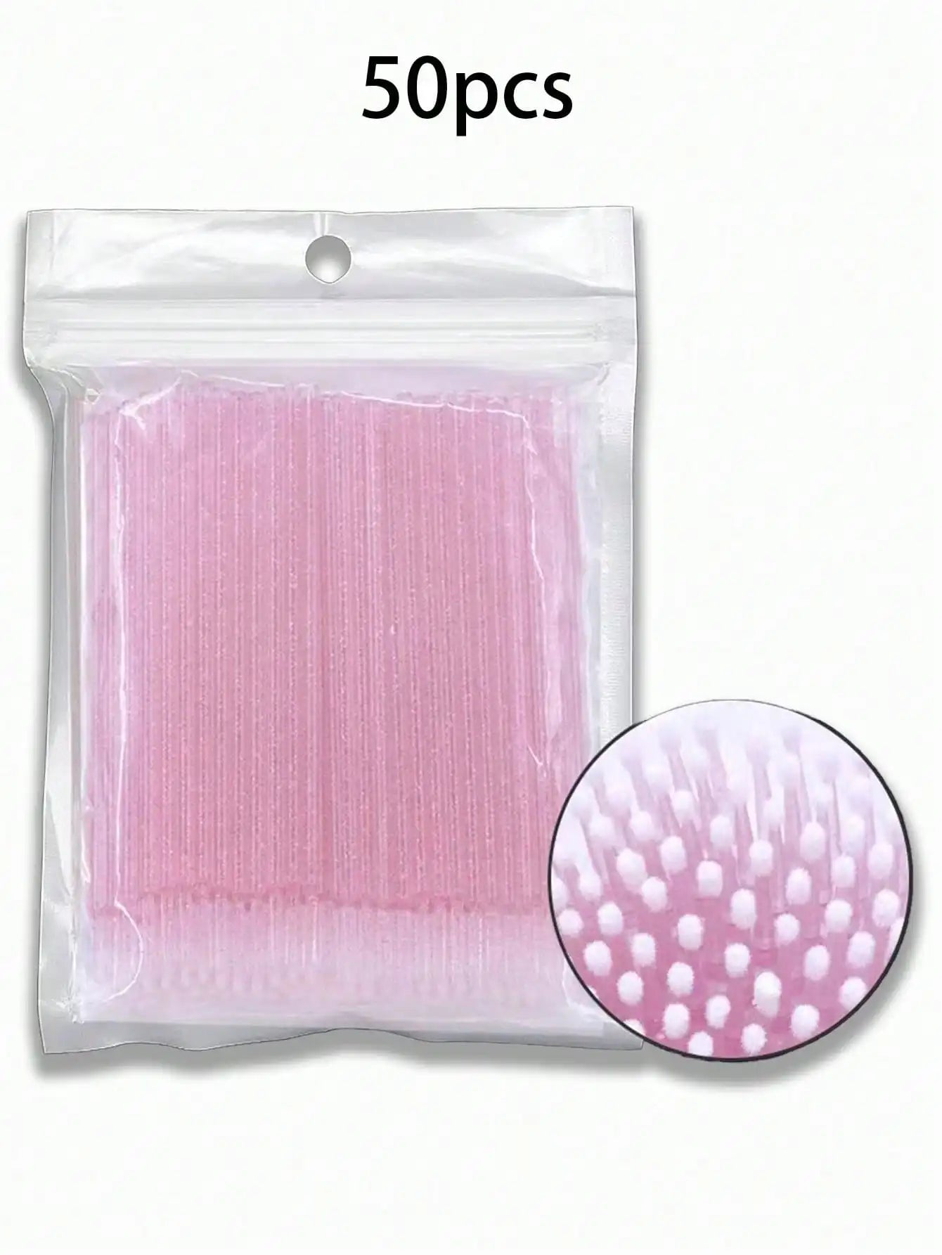 50/100pcs Nano Cleaning Swabs, Ultra Fine Makeup Remover Sticks For Eye Makeup, Contouring, Eyeliner, Lips And Skin Cleansing