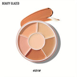 BEAUTY GLAZED Concealer Cream 3-Color Color Correction Long Wearing Full Coverage Waterproof Acne Dark Circles Brightening