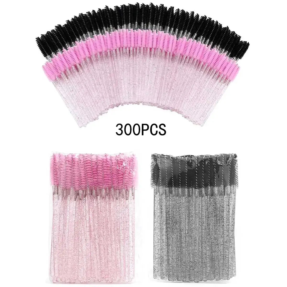 100pcs Disposable Eyelash Brushes Spoolies Micro Lash Mascara Wands Combs Wholesale for Eyelash Extension Makeup  Cosmetic Tools