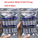 Effective Peptide 99% GHK-CU Copper  Lyophilized Powder For Anti-Aging Fade Fine Lines Improve Elasticity Repair Skin Barrier