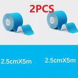 2.5CM*5M Kinesiology Tape For Face V Line Neck Eyes Lifting Wrinkle Remover Sticker Tape Facial Skin Care Tool Elastic Bandage