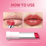 Lakerain Glow Lip Oil Balm Long Lasting Moisturizing Nourishing Daily Care Lip Balm Smooth-melt Softness Texture Natural Makeup