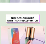 Three Color Mixed Isolation Cream, Normal Color Primer, Moisturizing Concealer, Natural Makeup Effect