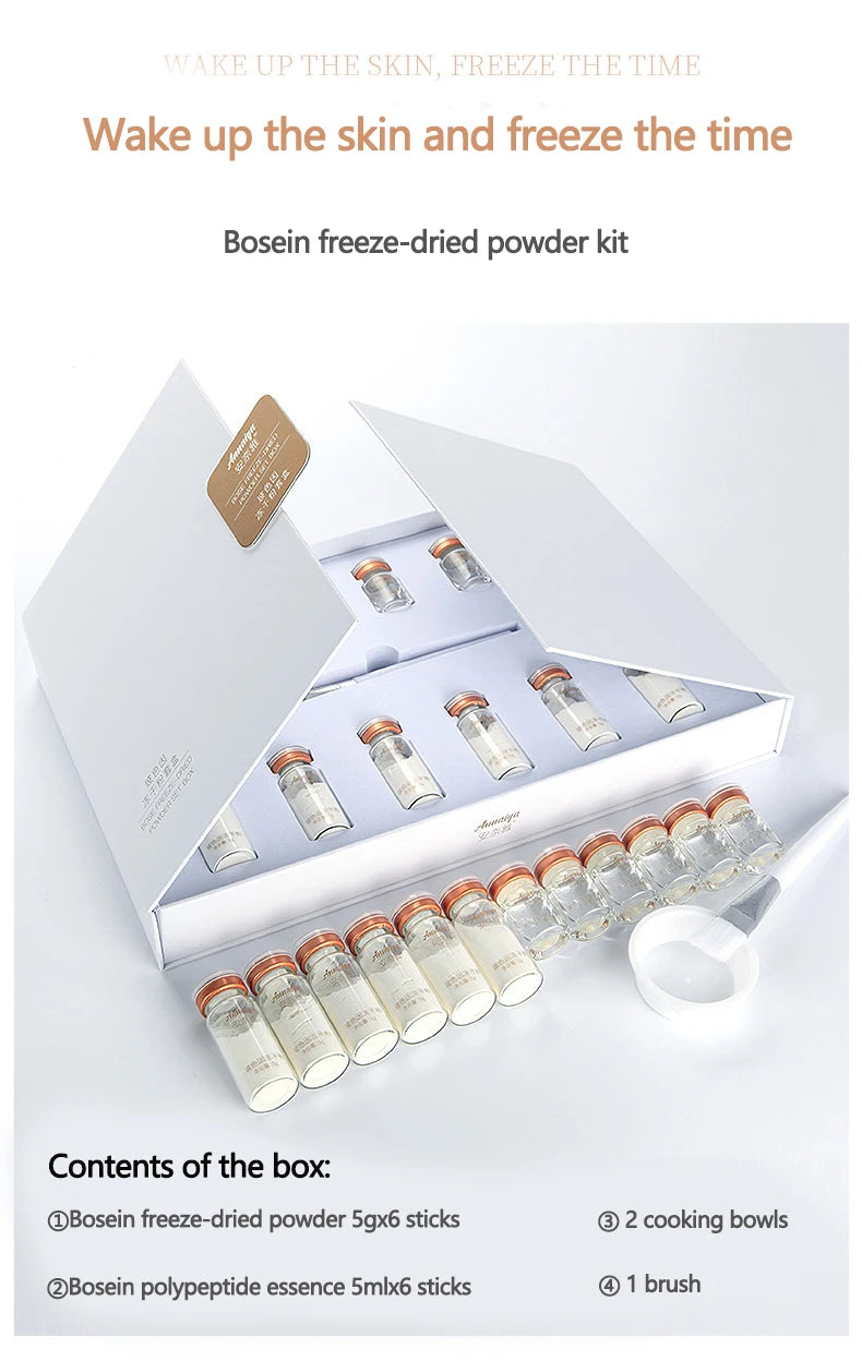 Korea Facial Collagen Peptide Essence Mask Kit Hyaluronic Acid Moisturising Firm Lift Pore Shrinkage Skin Rejuvenation Skin Care