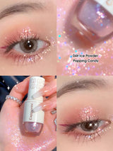 Cappuvini Star Dots eye shadow Liquid Pearlescent Fine Flashing Easy to Dizzy High gloss Cubs Bowling Ball Liquid eye shadow