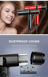 VGR Hair Dryer Professional Hot and Cold Adjustment 110000 RPM Blow Dryer Brushless Motor Hair Styling Blow Dryer Machine V-401