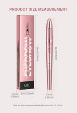 Four Claw Liquid Eyebrow Pen Waterproof Sweatproof Long Lasting 3D Wild Brow Microblading Makeup for Beginners