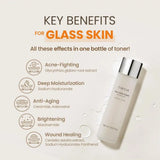 Skin Toner Milk Rice Formula Hydrating Brightening 2 Niacinamide Rice Bran Extract Ceramide All Skin Types Soothing Skin Care